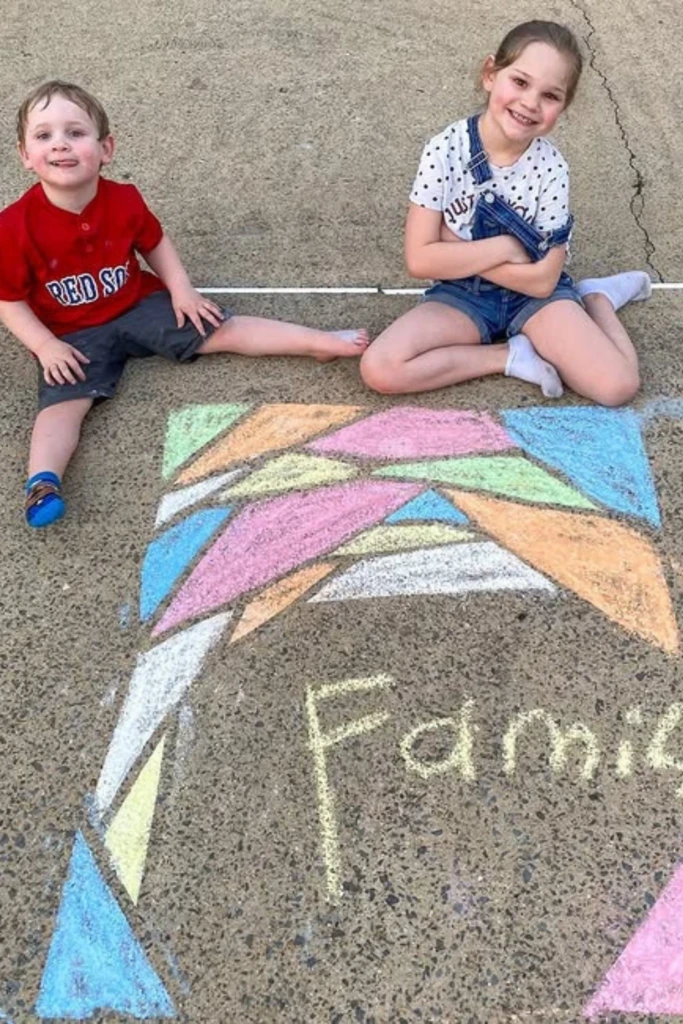 Sidewalk Chalk Mural