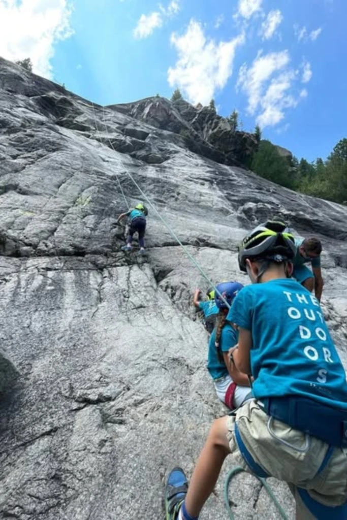 Outdoor Rock Climbing