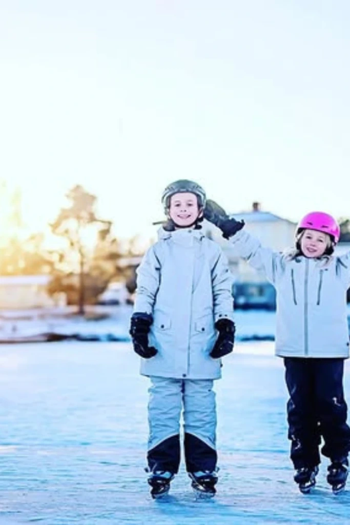 Winter Ice Skating Fun