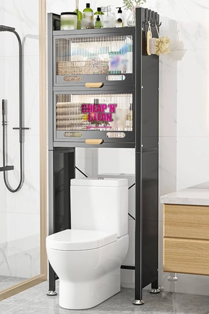 Black Framed Cabinet