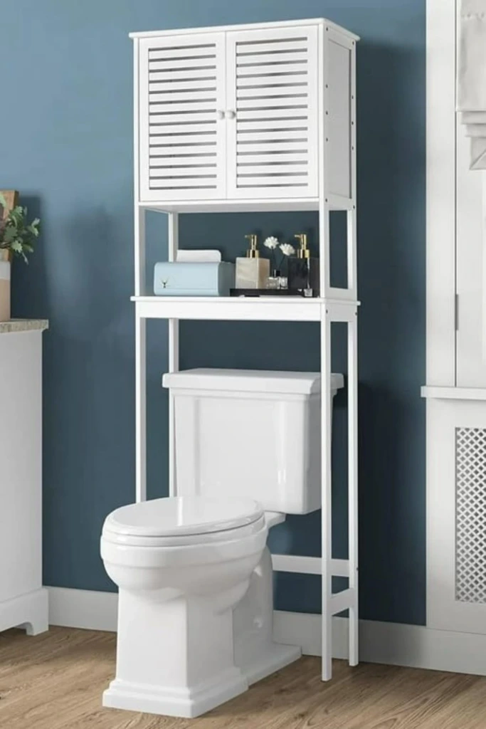 Slatted Door Shelf