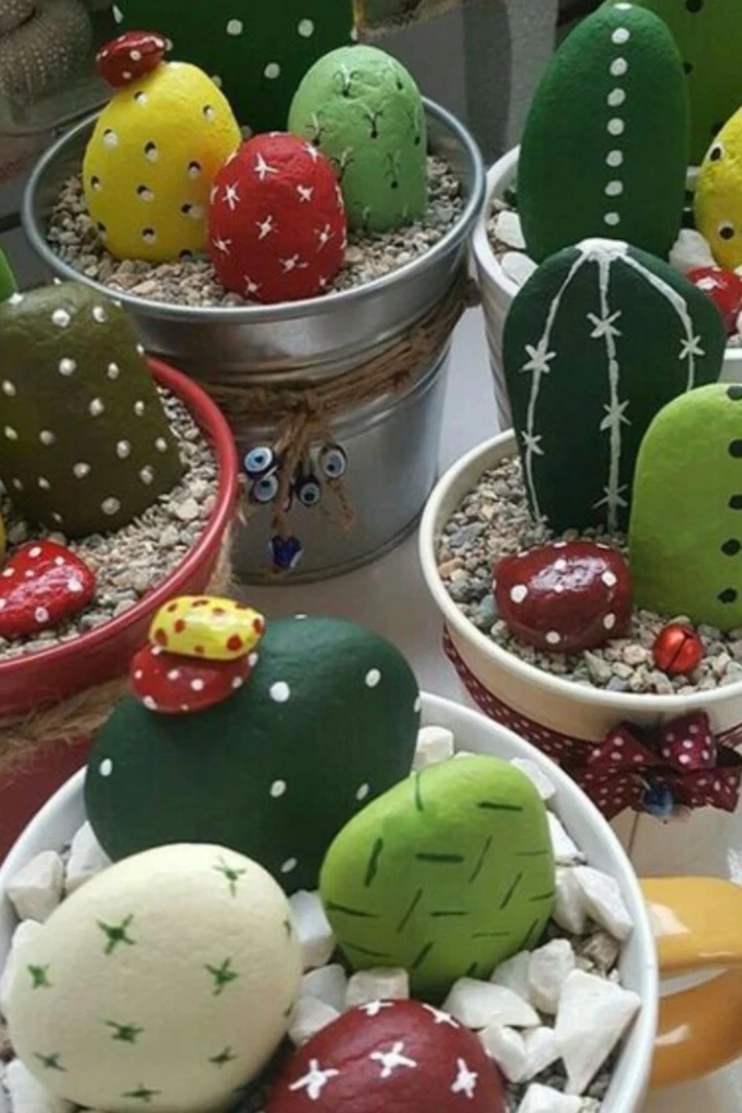 Mini Cactus Pots