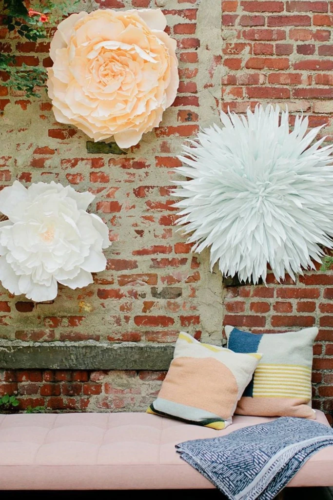 Brick Wall Blooms