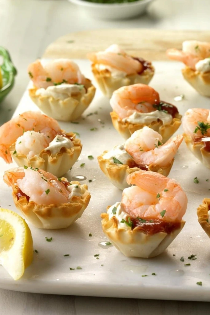 3. Shrimp Tartlets