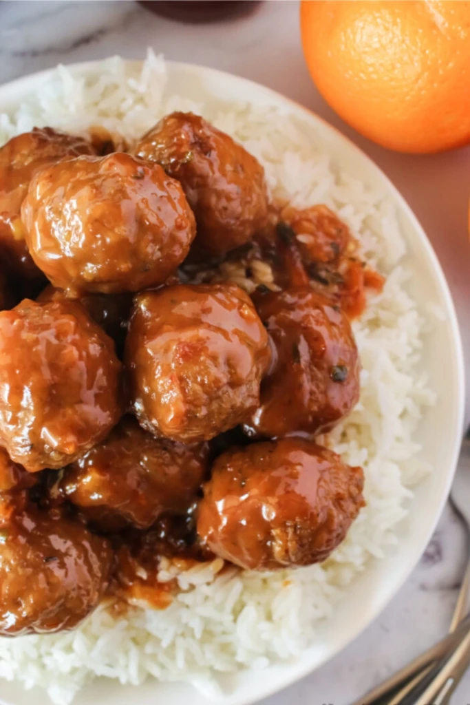 8. Marmalade Meatballs