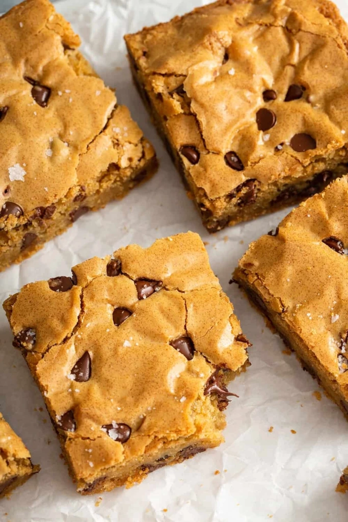 9. Chocolate Chip Blondies