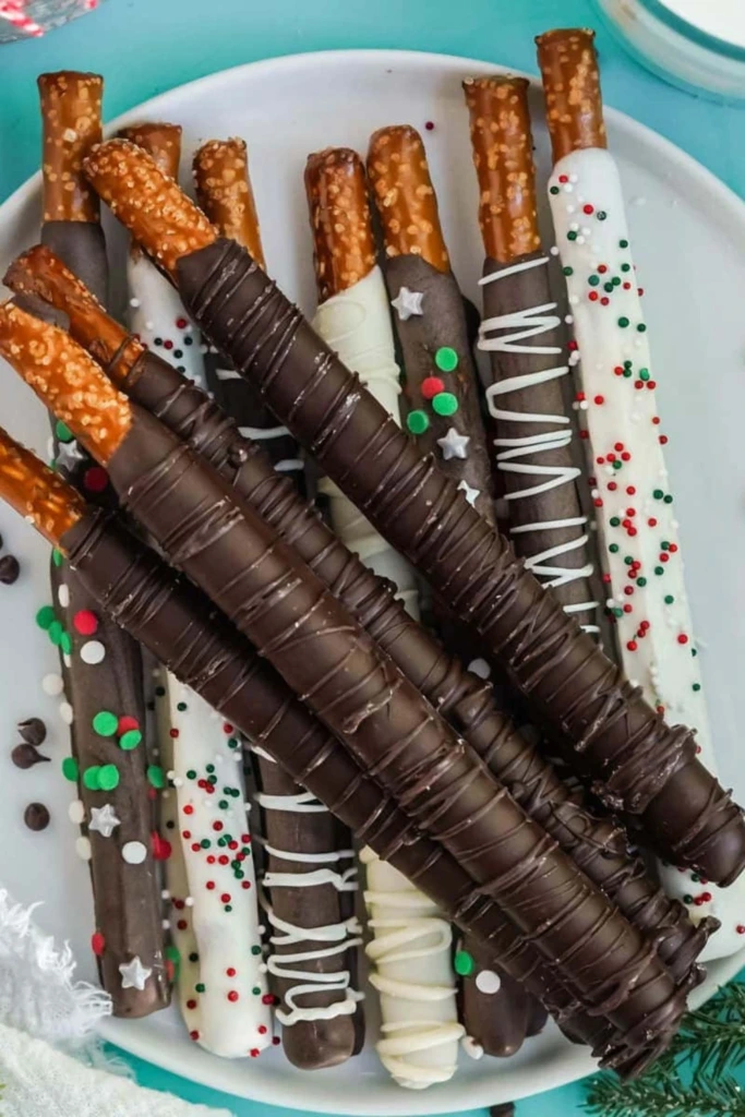 20. Chocolate-Covered Pretzels