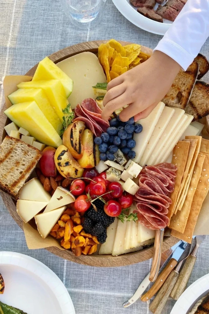 23. Fruit & Cheese Board