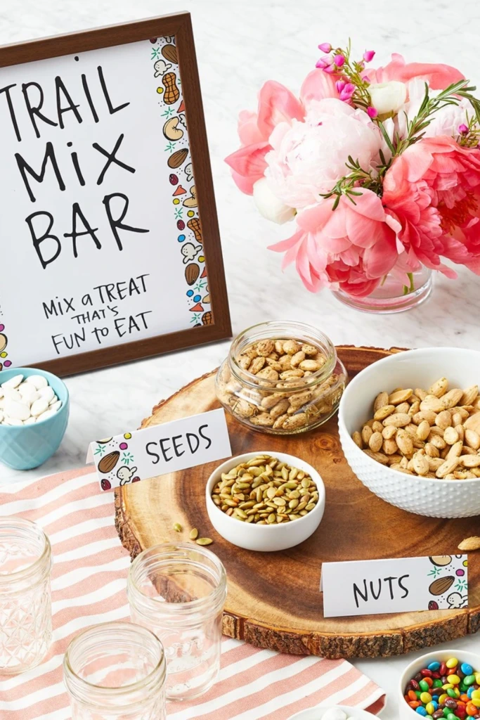 27. DIY Trail Mix Station