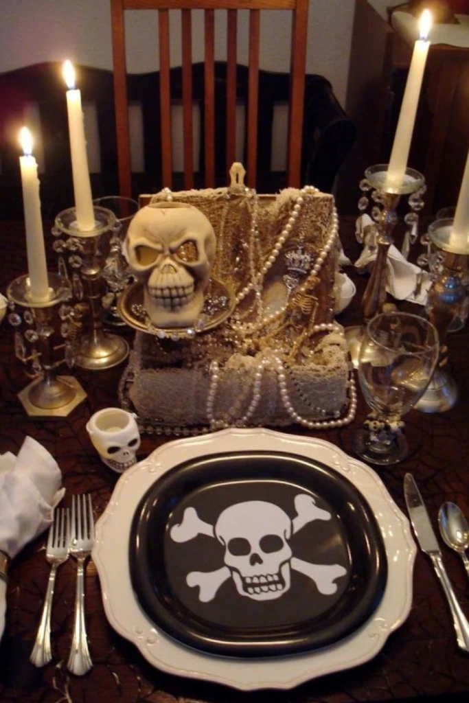 1. Pirate-Themed Table
