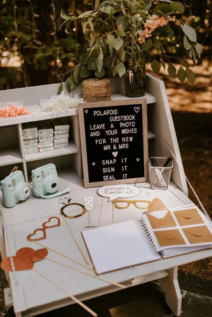 12. Polaroid Photo Station