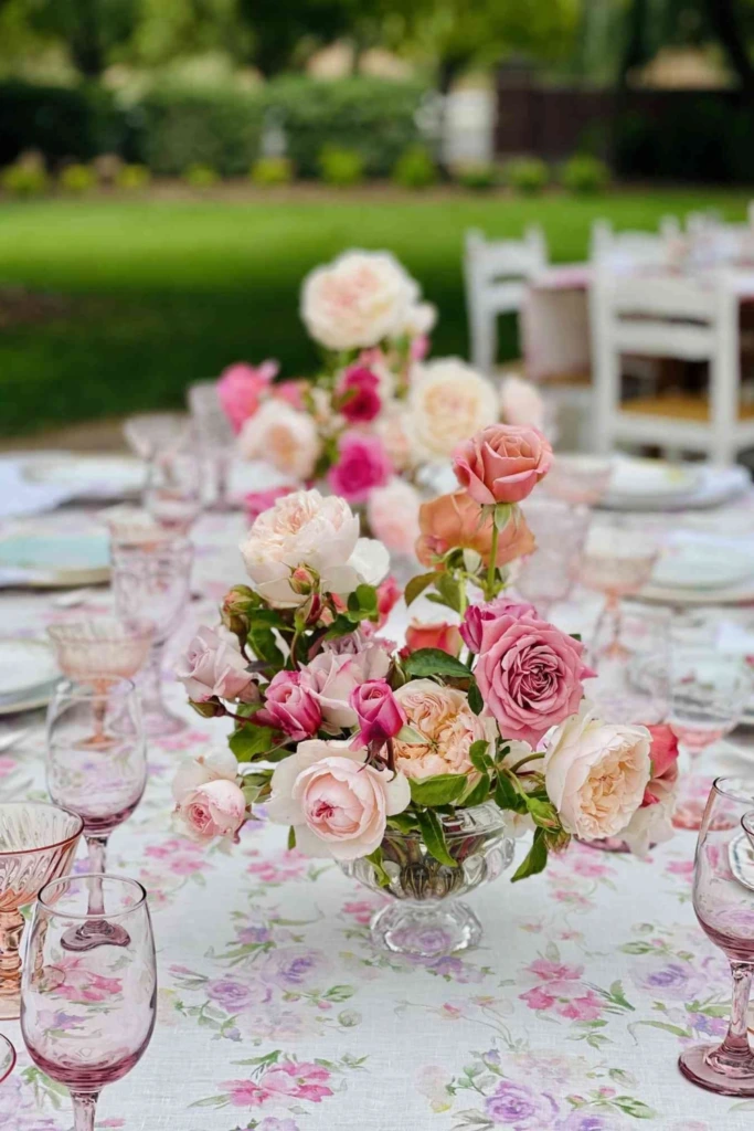 23. Flower Centerpieces