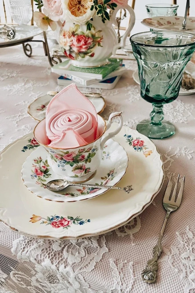 25. Vintage Teacups