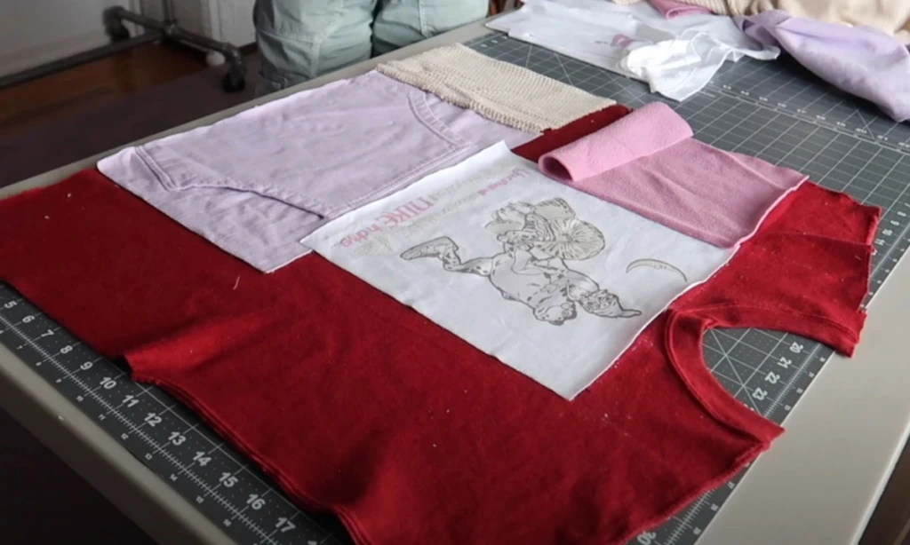Take the “before” and choose your fabrics