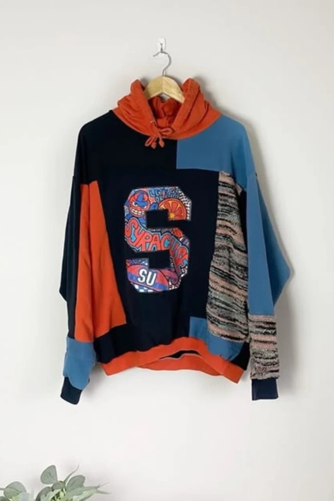 Colorblock Statement Hoodie