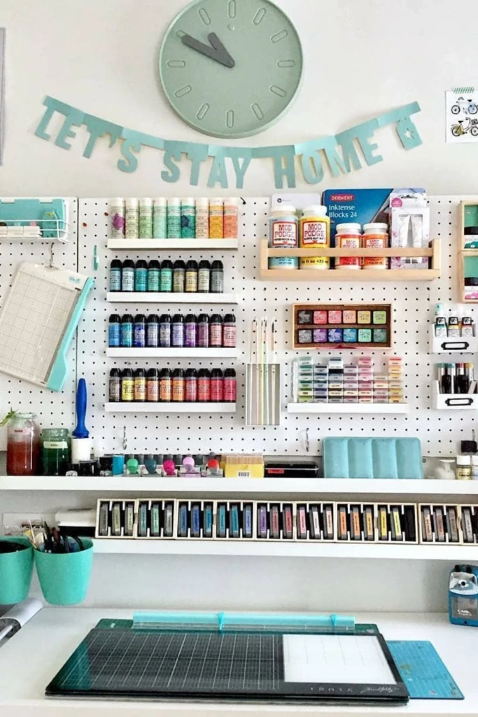 Layered Craft Wall