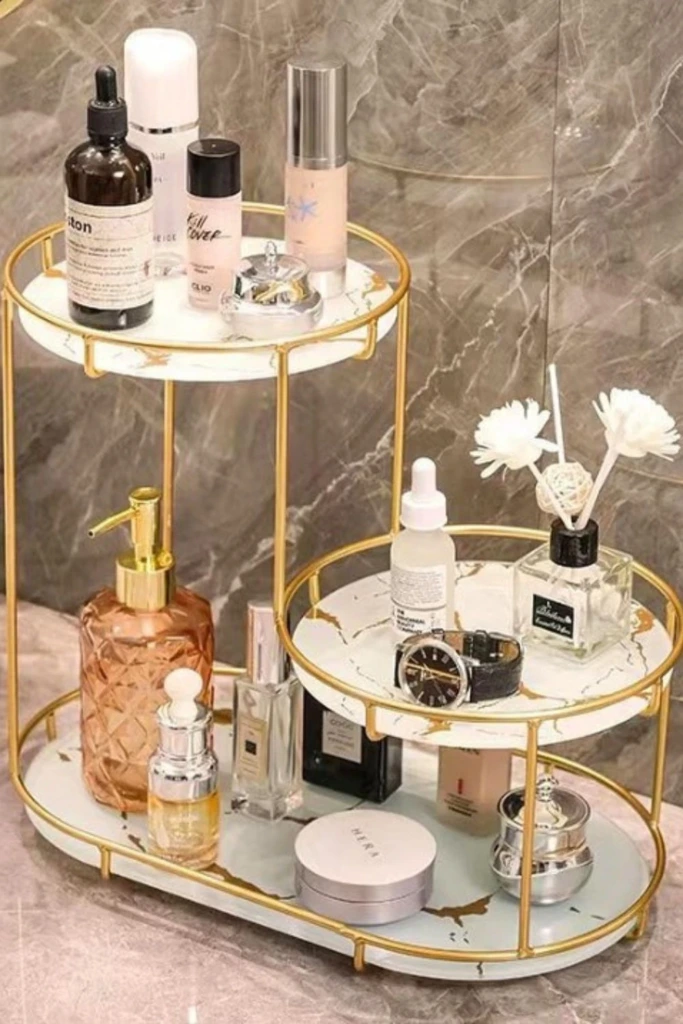 Marble Tiered Stand