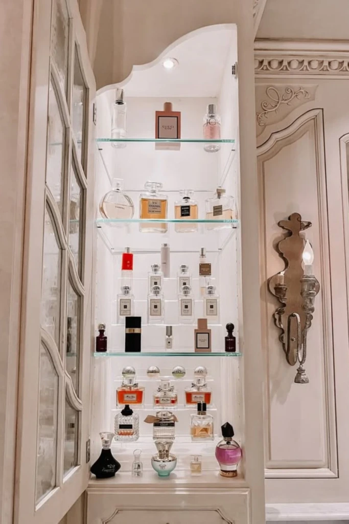Lighted Glass Cabinet