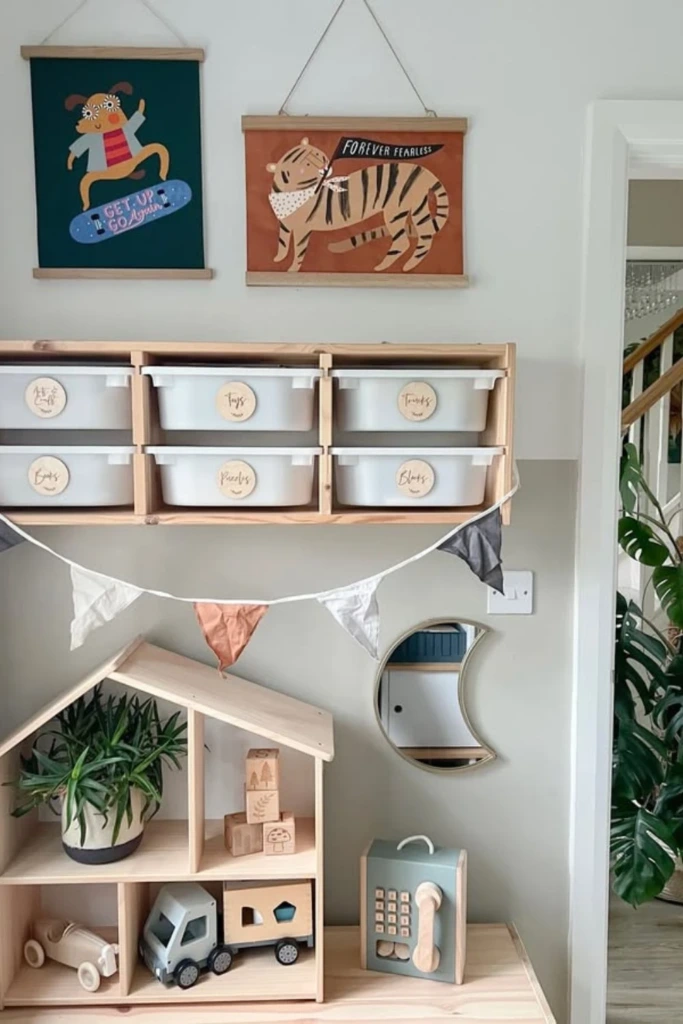 Wall-Mounted Bins
