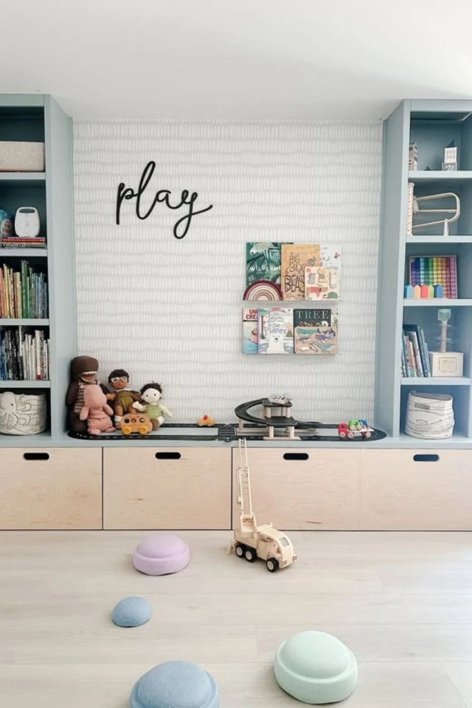 Built-In Bench Storage
