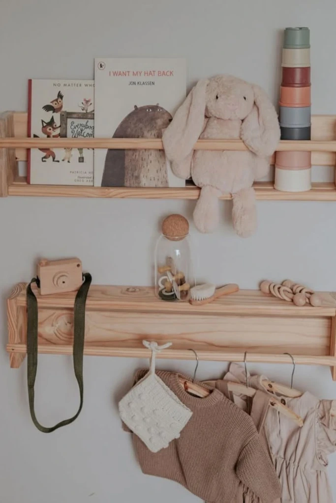 Hanging Wooden Shelf