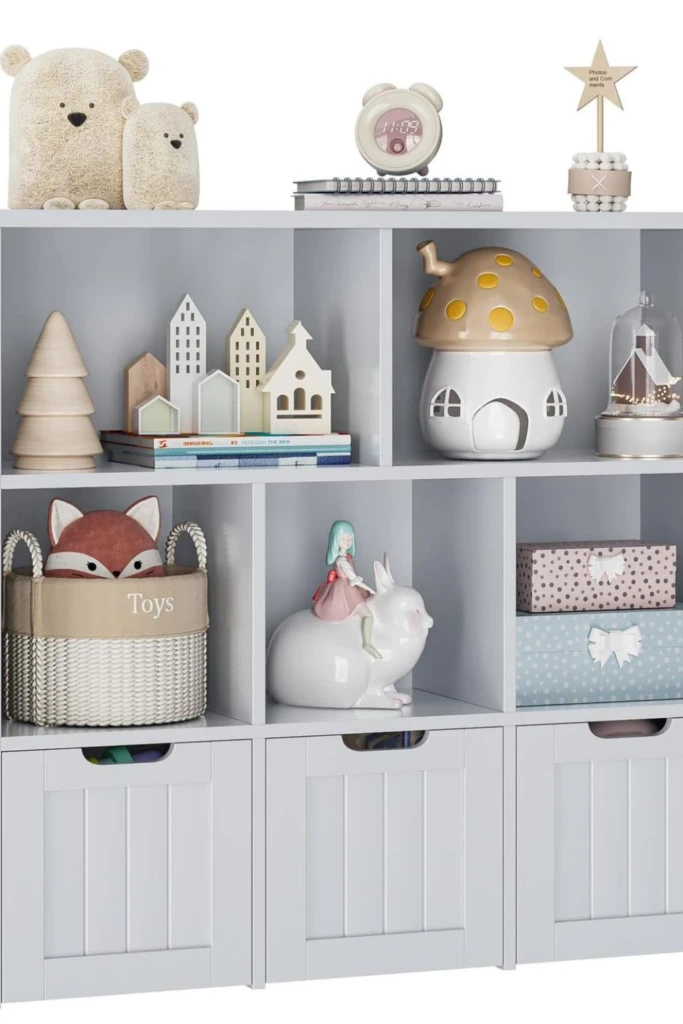Soft Gray Cubby