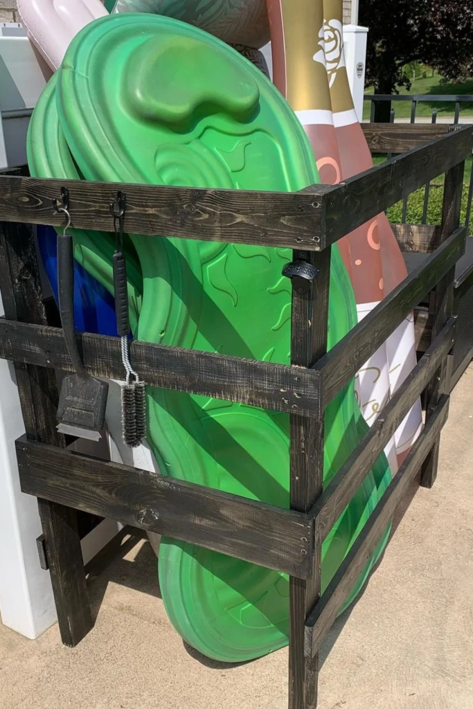 Wooden Float Rack