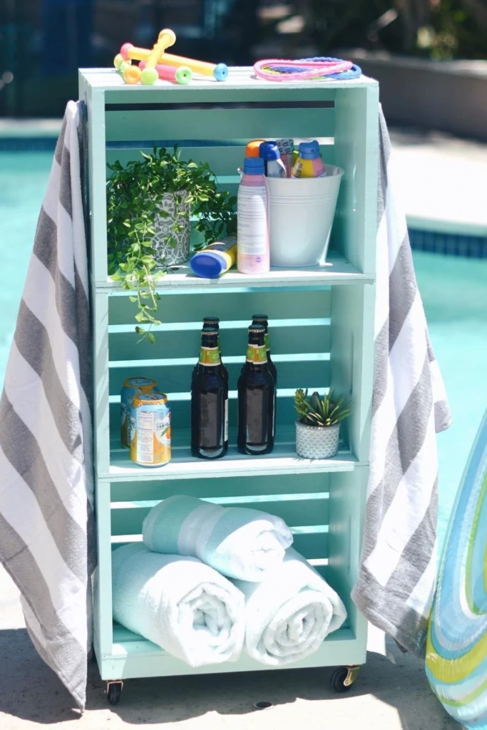 Rolling Supply Cart