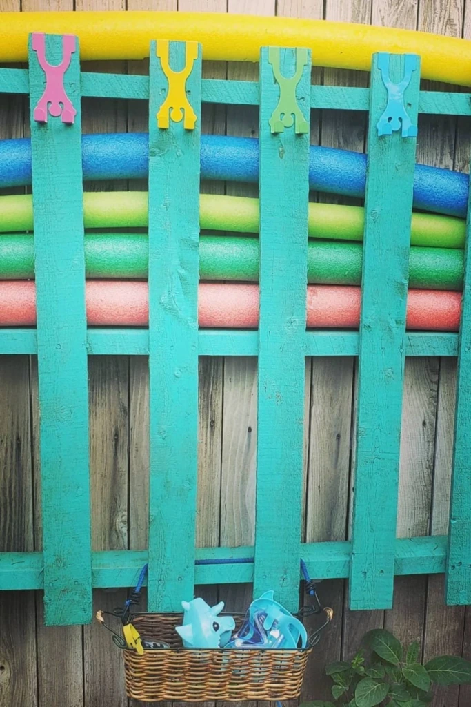 Colorful Noodle Rack
