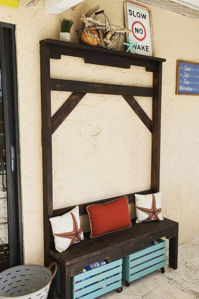 Bench With Crates