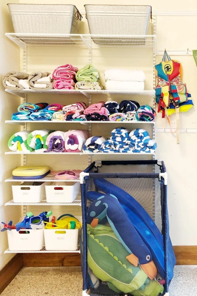 Wall Grid Shelves