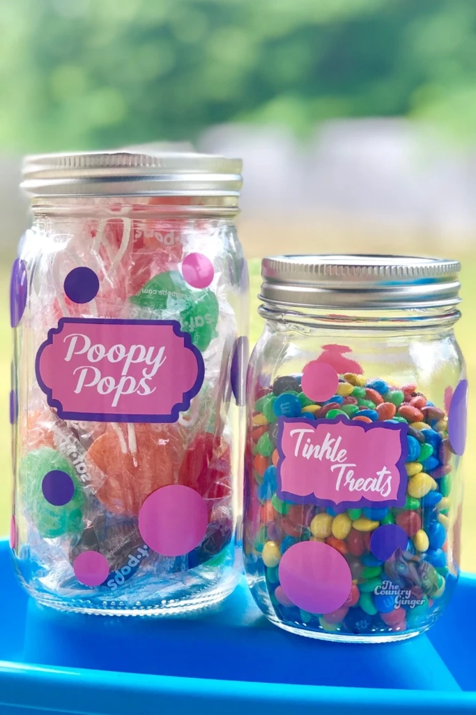 Potty Treats Jar