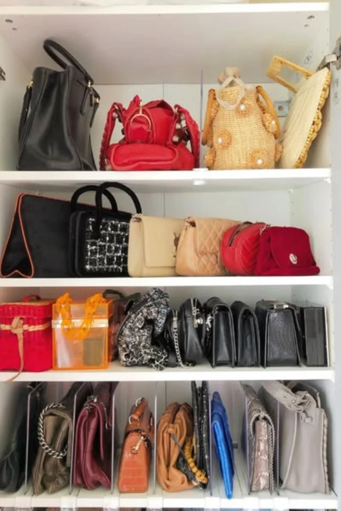 Color-Coded Shelf Storage