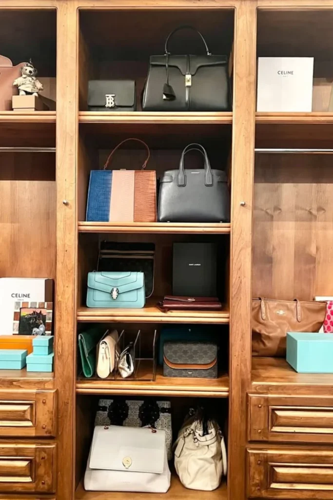 Wood Cabinet Display