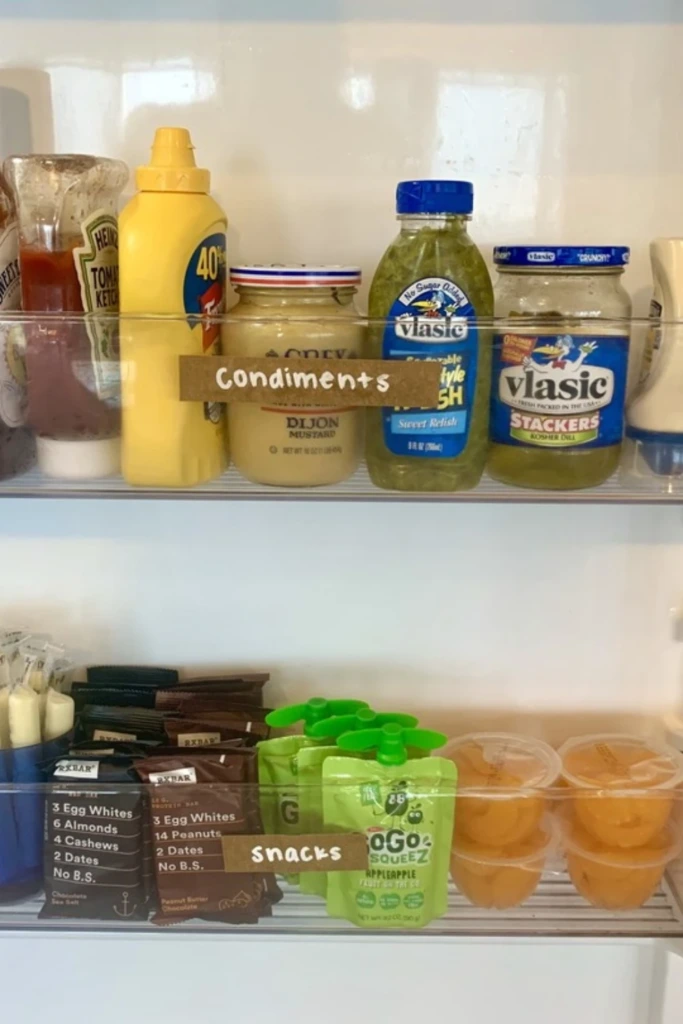Label Door Shelves by Category