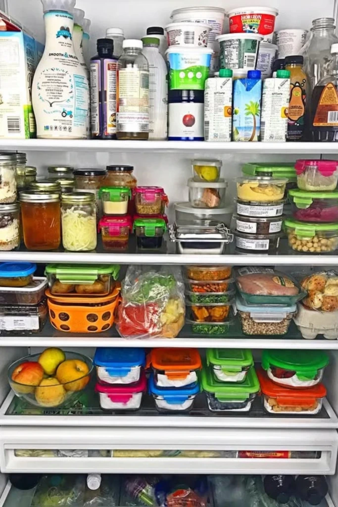 Use Color-Coded Lids to Stay Organized