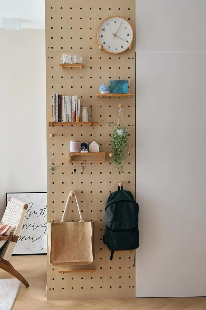 Pegboard Wall