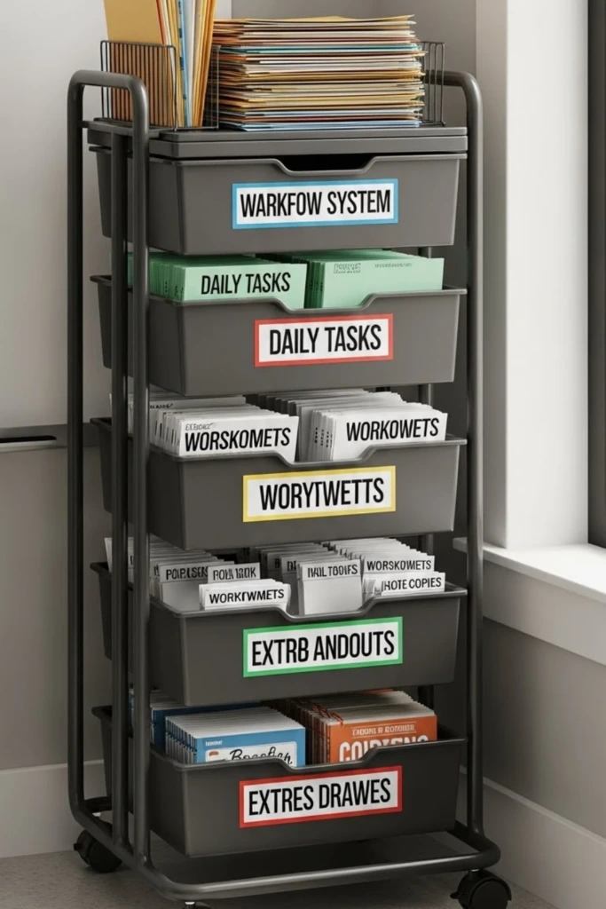 Classroom Workflow Cart