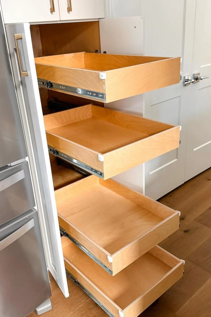 Pull-Out Pantry Drawers