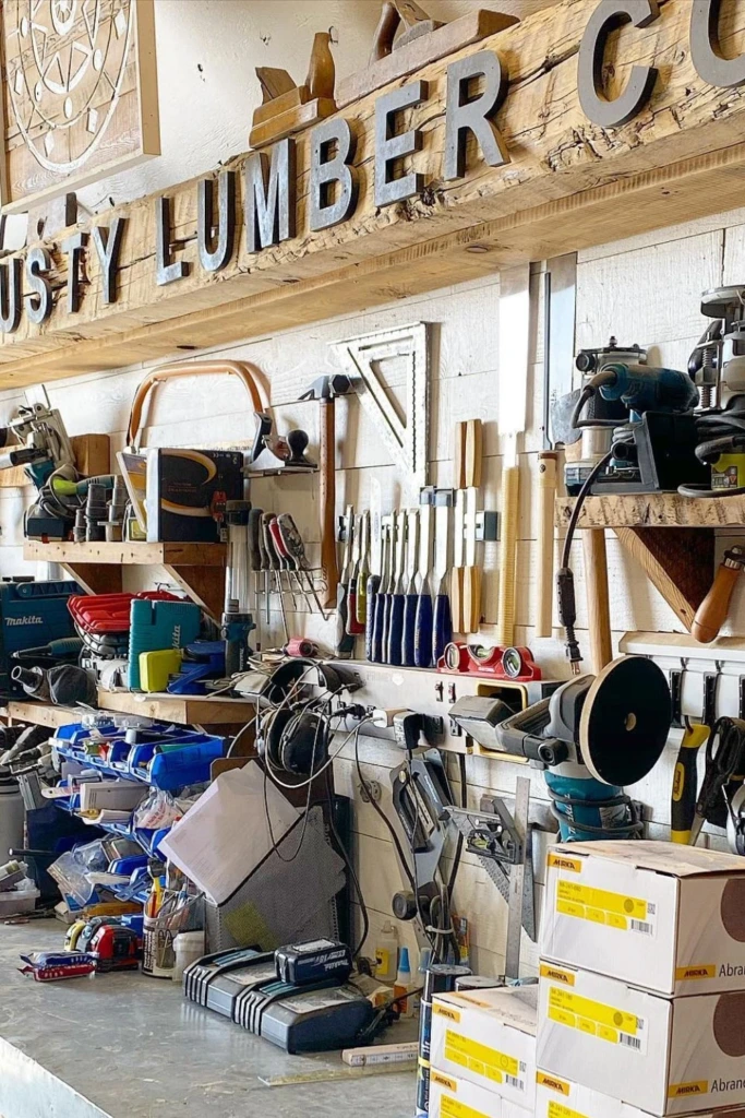 Lumber Wall Rack