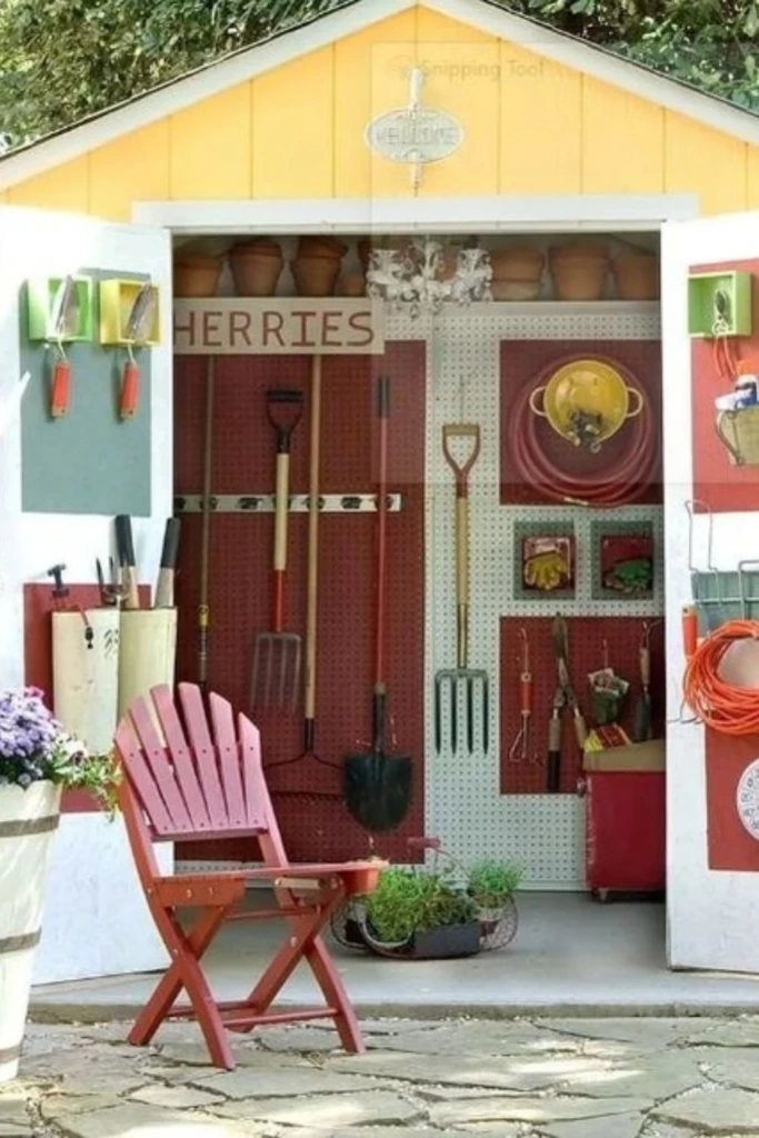 Garden Shed Setup