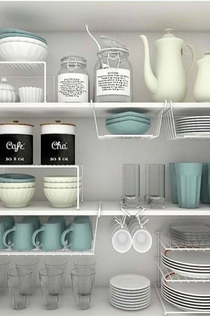 Cabinet Shelf Layers