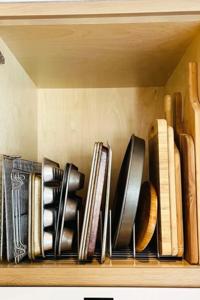 Vertical Pan Storage