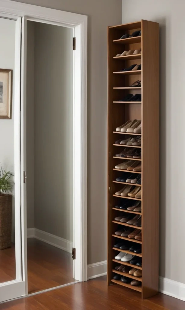 Sloped Closet Shelves