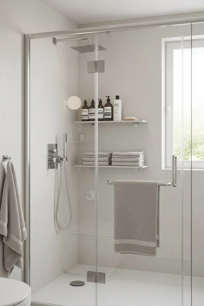 Fold-Down Seat Shelf