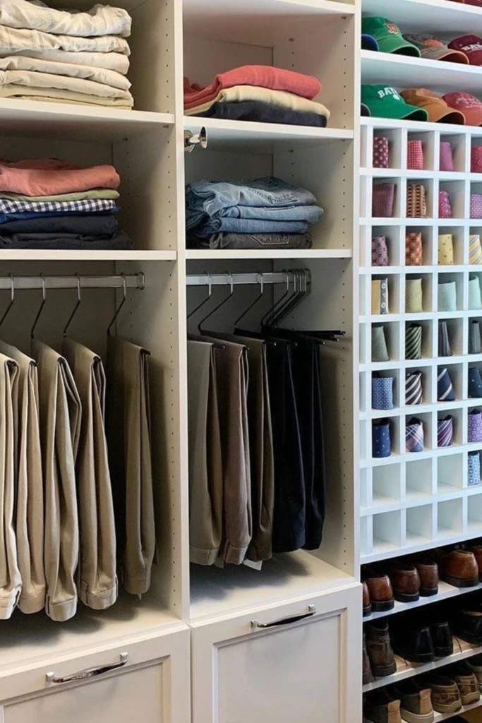 Structured Menswear Wall