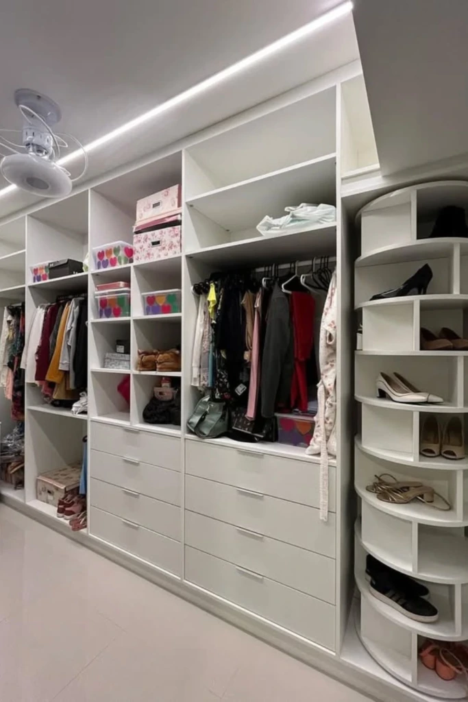 Curved Shoe Feature