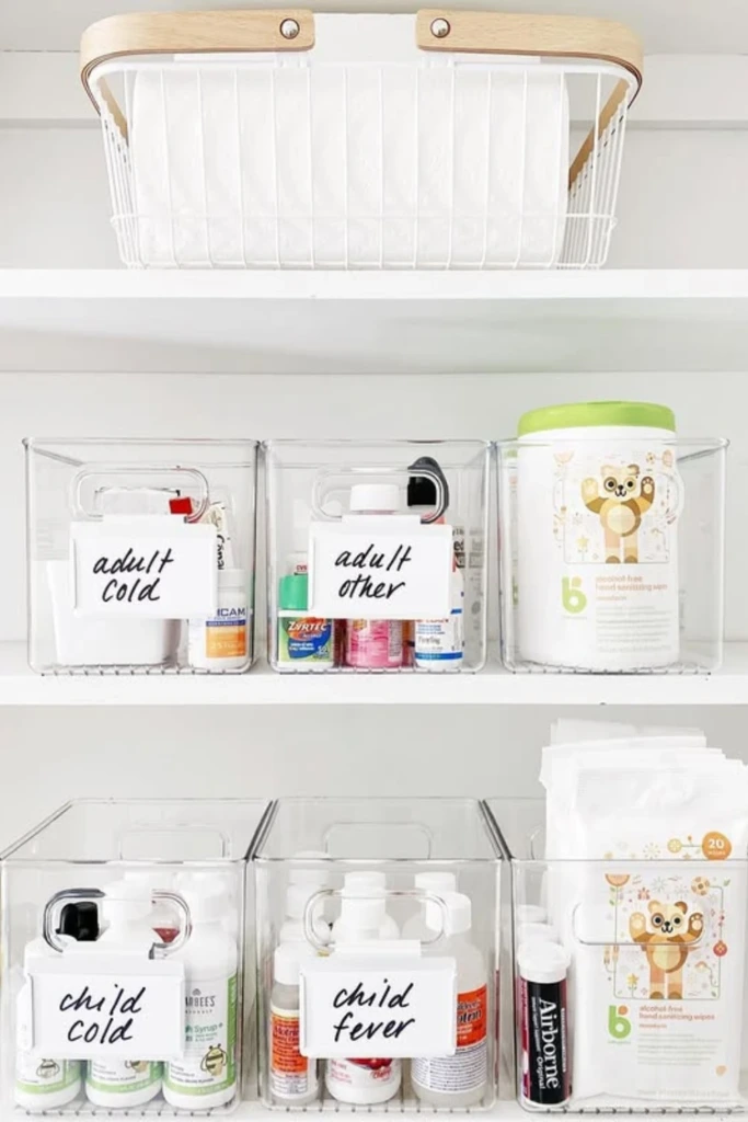 Separate Kids’ and Adults’ Medicine
