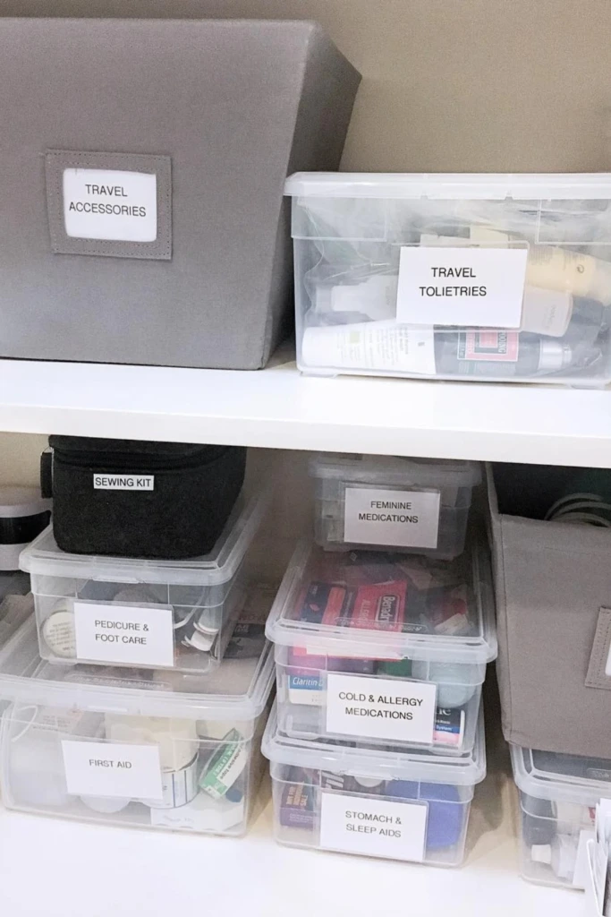 Stack Lidded Boxes for Categories