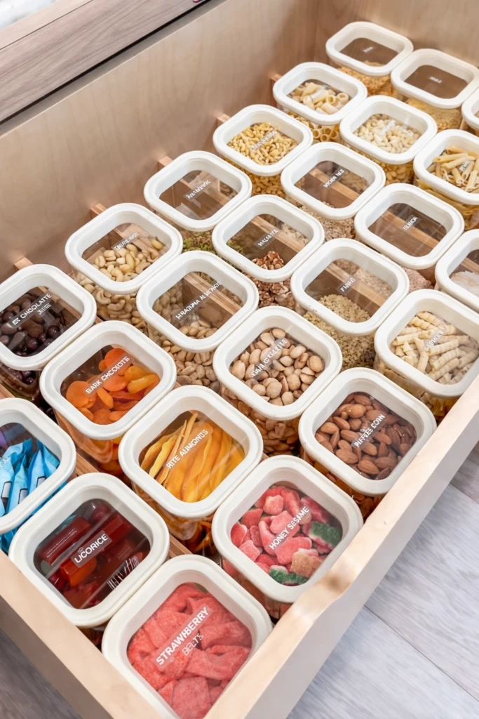 Snack Container Grid
